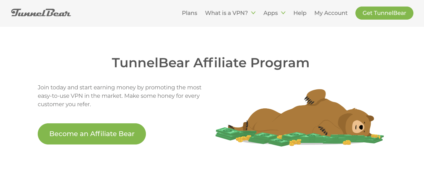 TunnelBear Affiliate Program