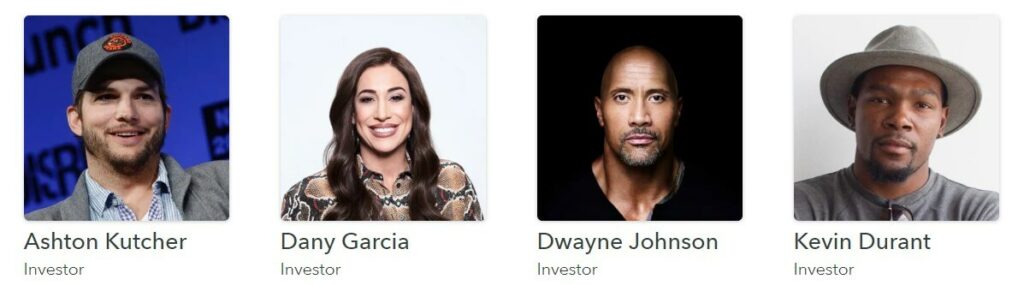 Celebrities who have invested in Acorns