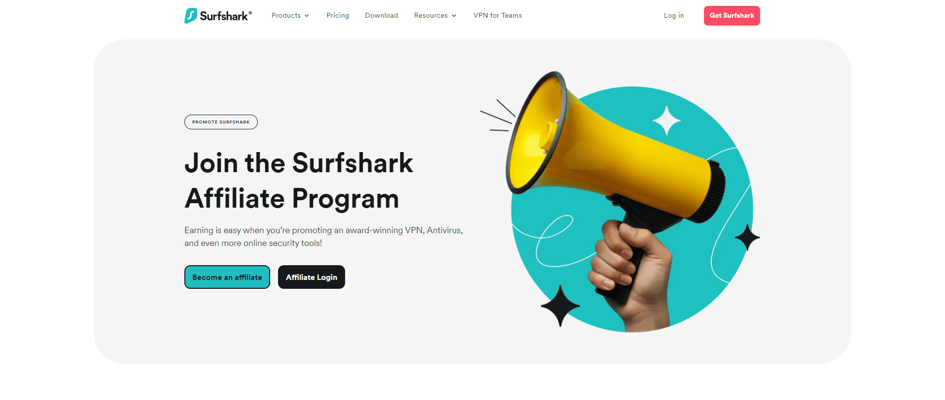 Surfshark Affiliate Program