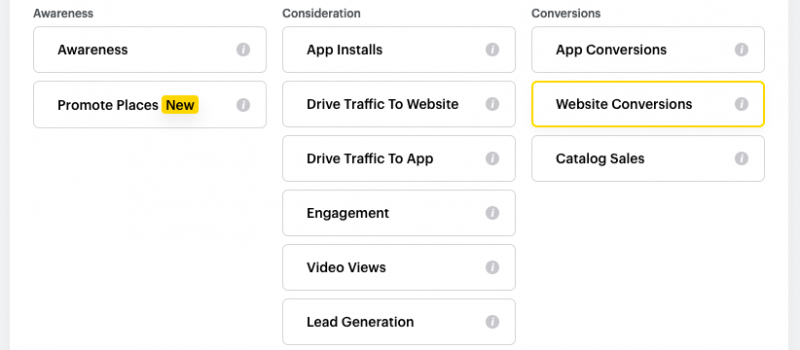 snapchat-ads-campaign-objective-website-conversions