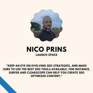 nico prins founder at launch space